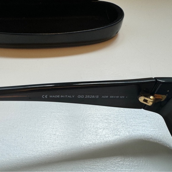 Vintage Gucci sunglasses Brown gg 2528/s ad6 - Picture 4 of 10